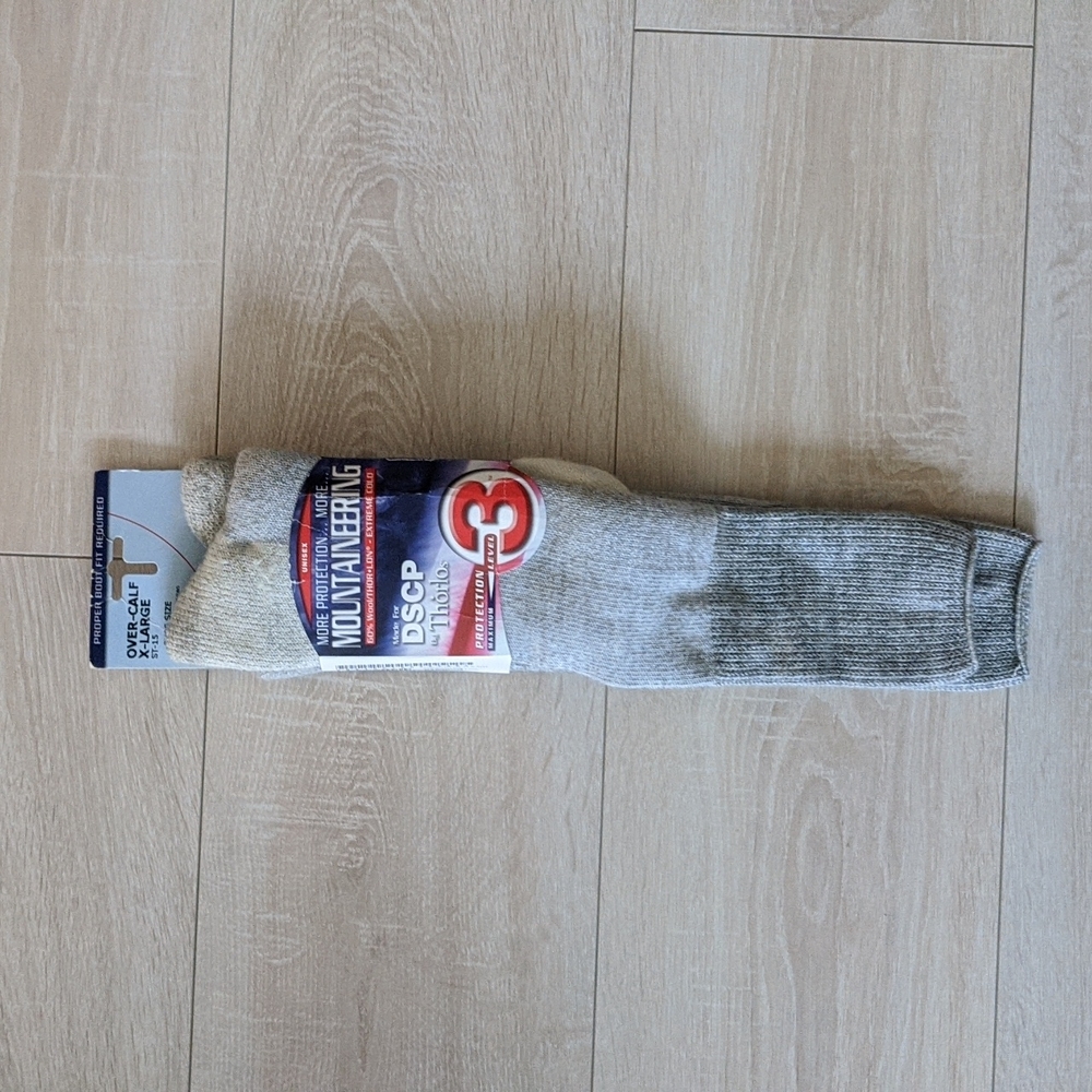 Over-Calf Extreme Cold Mountaineering Socks